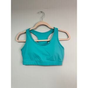 NWOT! Gottex Ultra Nylon Racerback Sport Bra - Medium - Teal